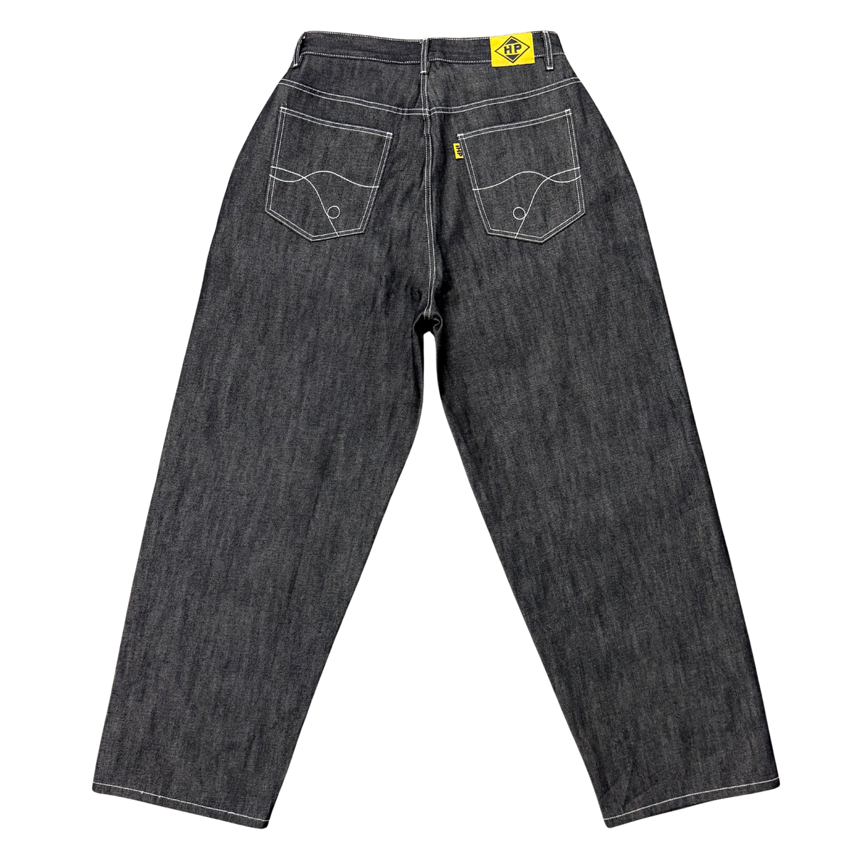 Black) Baggy Japanese Selvage Jeans – IM HAPPY PROMISE