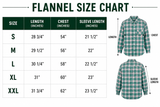 Green Flannel Button Up