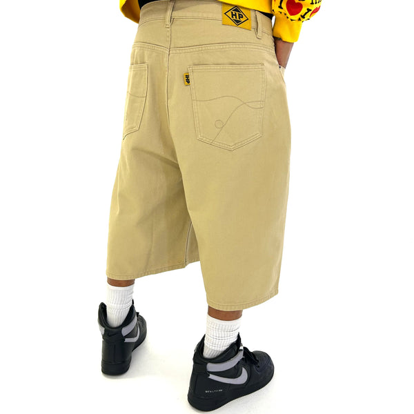 Baggy Tan Shorts