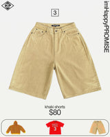 Baggy Tan Shorts