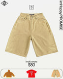 Baggy Tan Shorts