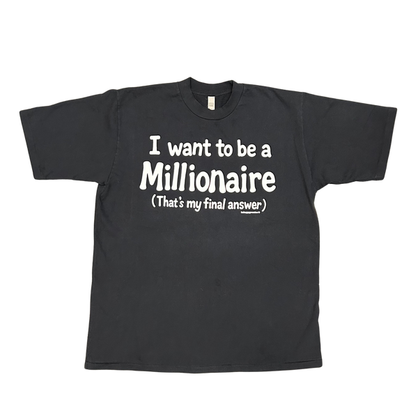 “Millionaire” Tee (Black)