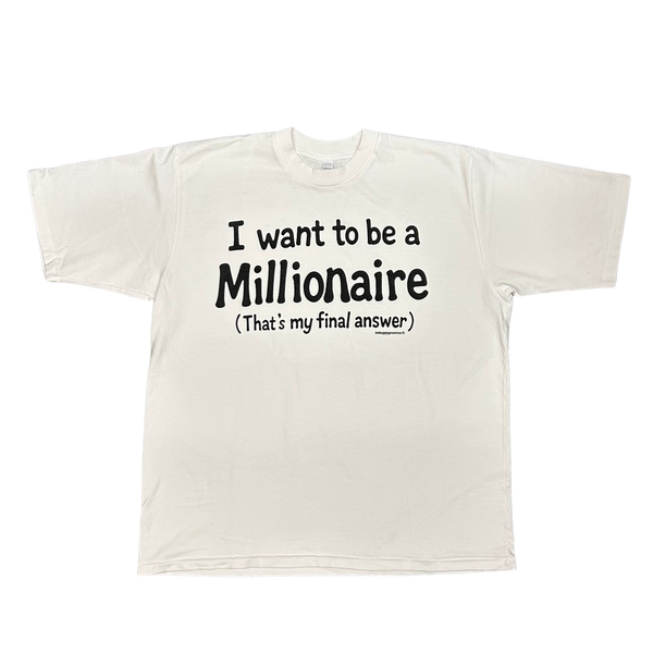 “Millionaire” Tee (White)