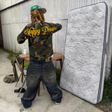 "Cursive Logo" Camo Thermal Shirt