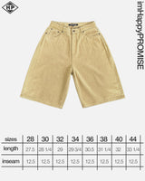 Baggy Tan Shorts