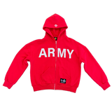Red "ARMY" Hoodie