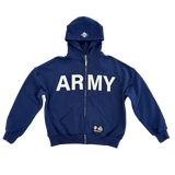 Navy Blue "ARMY" Hoodie